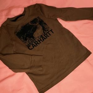 Toddler Carhartt Long Sleeve tshirt